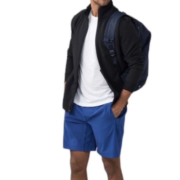 Lululemon Pace Breaker Dark Cobalt Short 9" - Size Medium - Picture 3 of 10